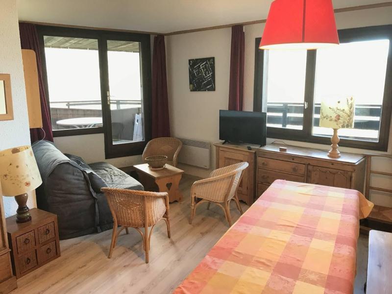 Skiverleih 3 Zimmer Maisonettewohnung für 12 Personen (1110) - Résidence le Cairn - Les Orres - Wohnzimmer