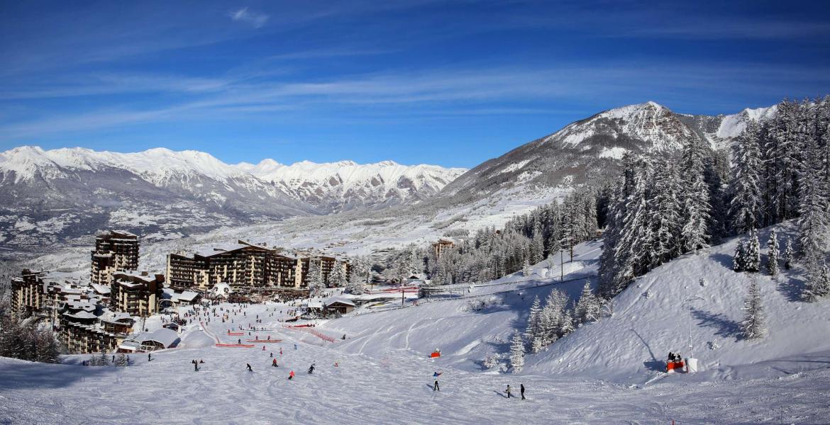 Ski verhuur Studio bergnis 6 personen (705) - Résidence le Cairn - Les Orres - Buiten winter