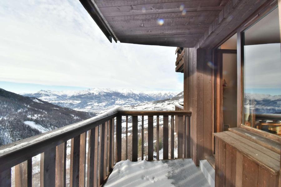 Аренда на лыжном курорте Квартира студия со спальней для 6 чел. (708) - Résidence le Cairn - Les Orres - зимой под открытым небом