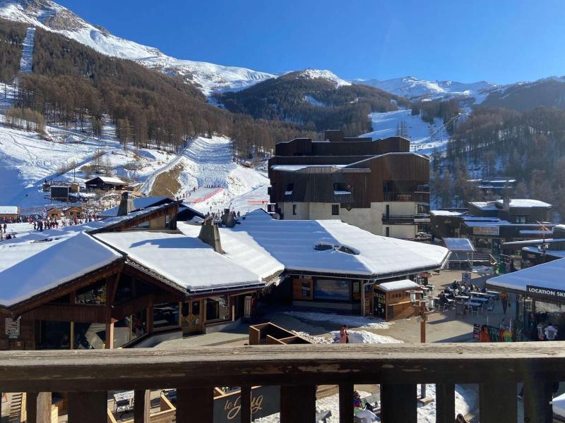 Soggiorno sugli sci Studio con alcova per 4 persone (262) - Résidence le Cairn - Les Orres - Balcone