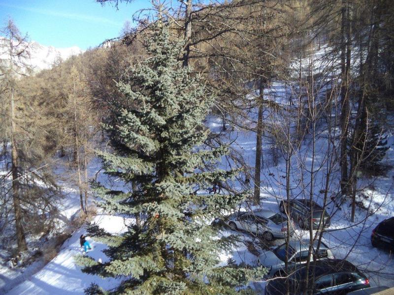 Vacances en montagne Studio coin montagne 4 personnes (605) - Résidence le Méale - Les Orres - Extérieur hiver