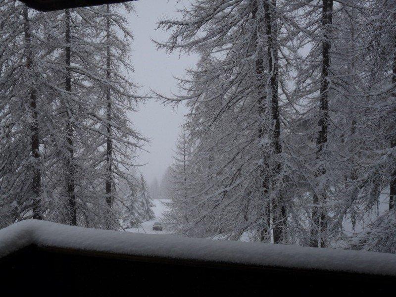 Vacanze in montagna Studio con alcova per 4 persone (406) - Résidence le Perescuelle - Les Orres - Esteriore inverno