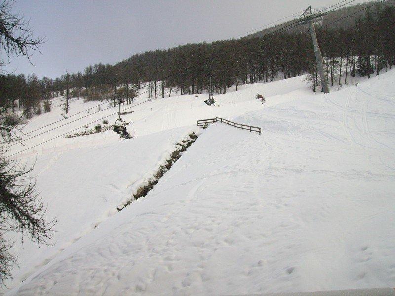 Soggiorno sugli sci Studio per 4 persone (209) - Résidence le Pouzenc - Les Orres - Balcone