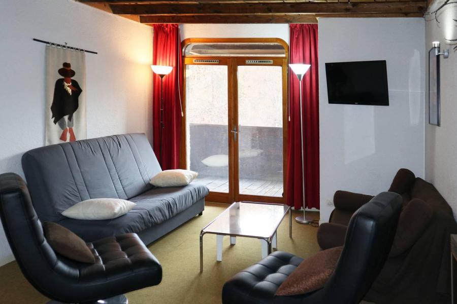 Rent in ski resort 2 room apartment 6 people (338) - Résidence le Silhourais - Les Orres - Living room