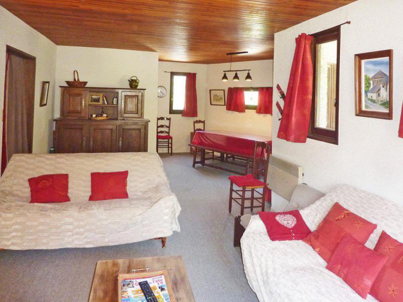 Skiverleih 2-Zimmer-Berghütte für 6 Personen (300) - Résidence le Sunny Snow - Les Orres - Wohnzimmer