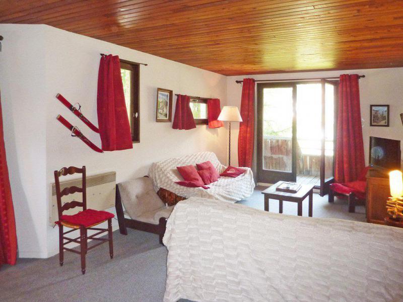 Ski verhuur Appartement 2 kamers bergnis 6 personen (300) - Résidence le Sunny Snow - Les Orres - Woonkamer