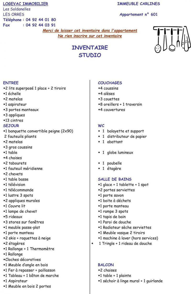 Ski verhuur Studio 4 personen (030) - Résidence les Carlines - Les Orres - Keuken