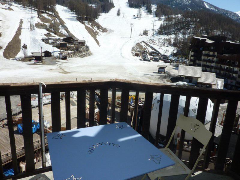 Location au ski Studio 4 personnes (030) - Résidence les Carlines - Les Orres - Terrasse