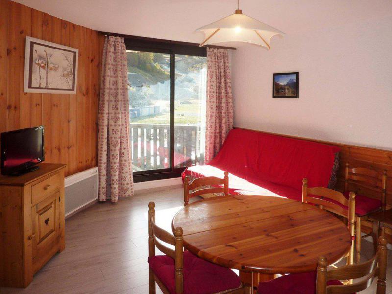 Ski verhuur Appartement 2 kamers bergnis 5 personen (052) - Résidence les Cembros - Les Orres - Woonkamer