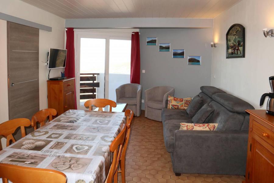 Ski verhuur Appartement duplex 3 kamers 8 personen (040) - Résidence les Cembros - Les Orres - Woonkamer