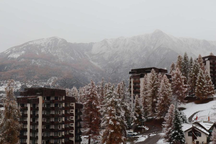 Ski verhuur Studio bergnis 4 personen (044) - Résidence les Cembros - Les Orres - Balkon