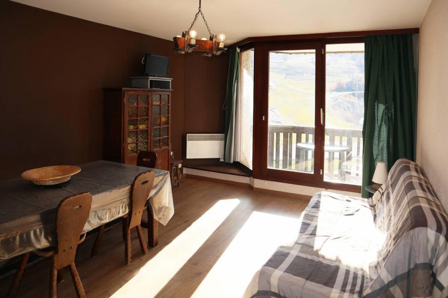 Skiverleih Studio Schlafnische 4 Personen (061) - Résidence les Cembros - Les Orres - Wohnzimmer