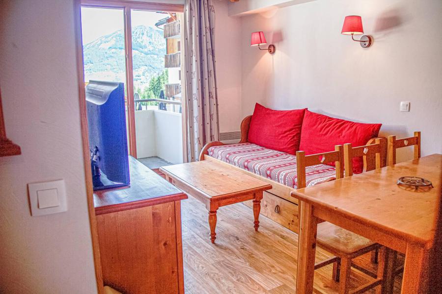 Rent in ski resort 2 room apartment 6 people (812) - Résidence les Eglantines - Les Orres - Living room