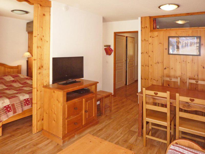 Ski verhuur Appartement 2 kamers bergnis 6 personen (814) - Résidence les Eglantines - Les Orres - Woonkamer