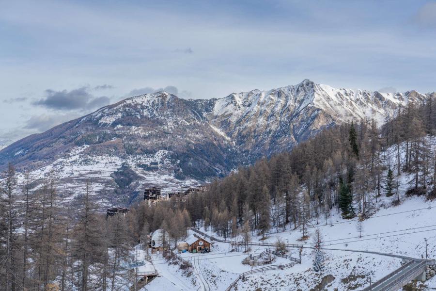 Location au ski Appartement duplex 4 pièces 10 personnes (1205) - Résidence les Erines - Les Orres - Extérieur hiver