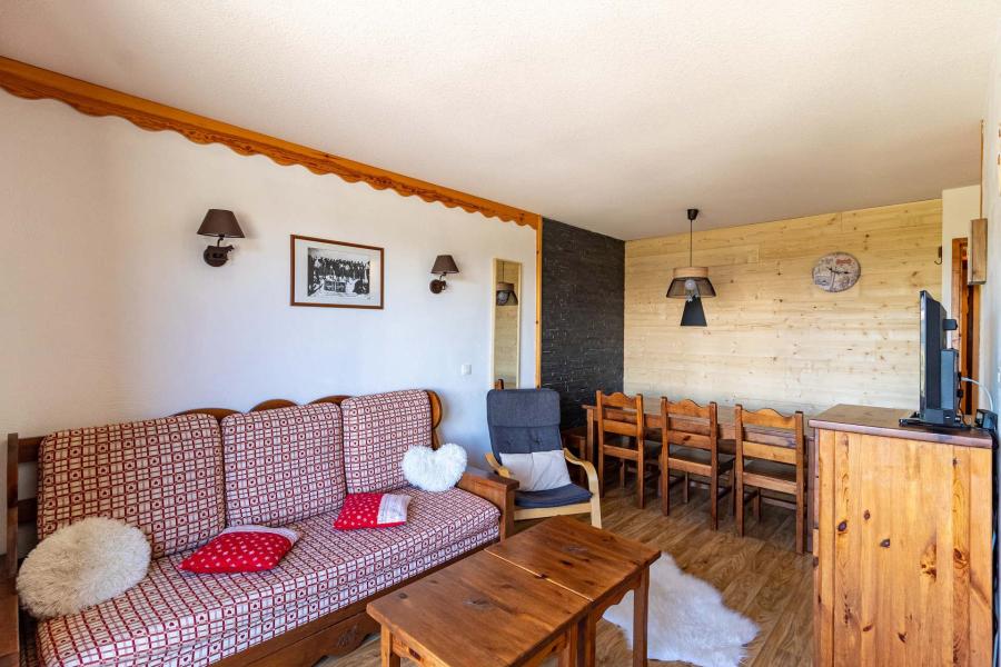 Ski verhuur Appartement duplex 4 kamers 10 personen (1204) - Résidence les Erines - Les Orres - Woonkamer