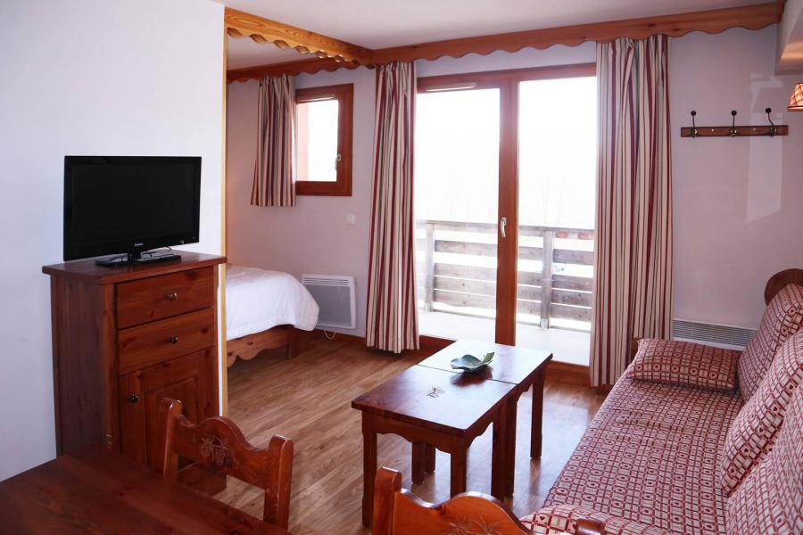 Rent in ski resort 2 room apartment cabin 6 people (487) - Résidence les Erines - Mélèzes d'Or - Les Orres - Living room