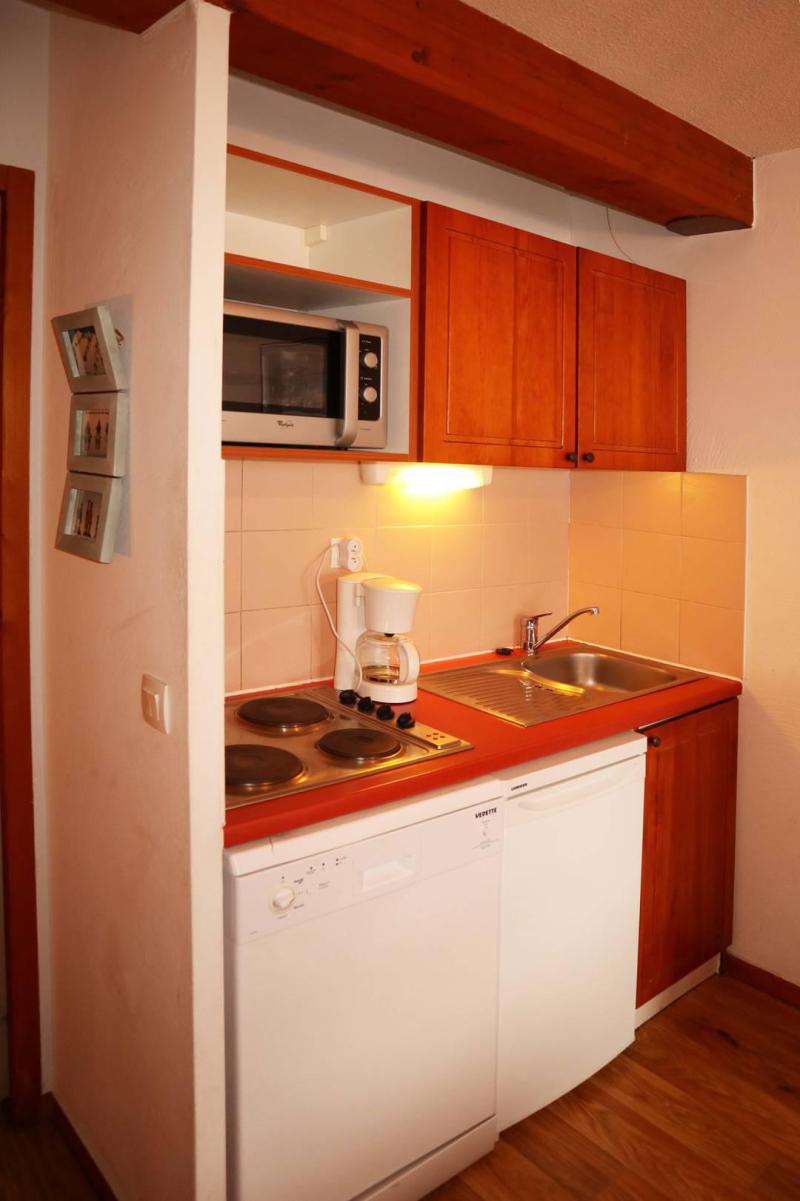 Alquiler al esquí Apartamento cabina 2 piezas para 6 personas (499) - Résidence les Erines - Mélèzes d'Or - Les Orres - Kitchenette