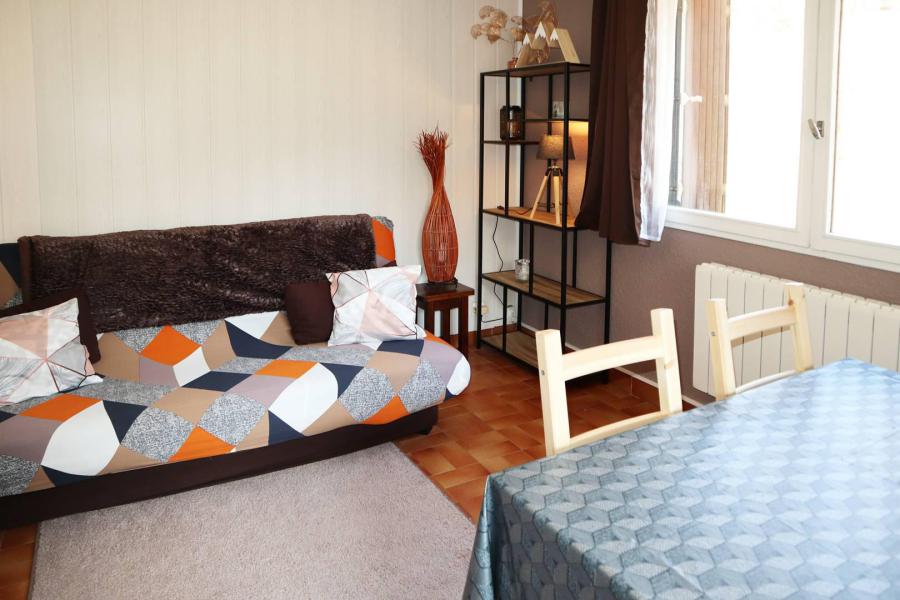 Rent in ski resort Studio sleeping corner 4 people (470) - Résidence les Flocons - Les Orres - Living room