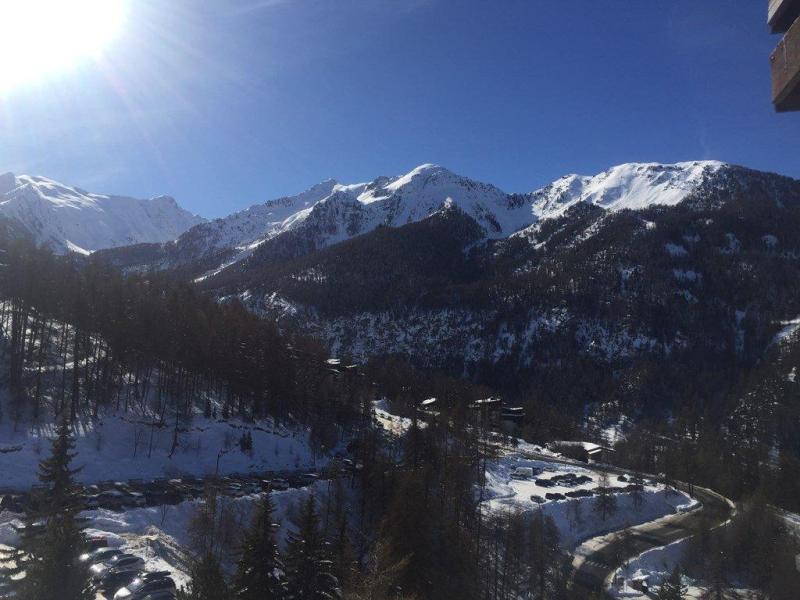 Vacances en montagne Studio coin montagne 4 personnes (24) - Résidence les Gradins - Les Orres - Extérieur hiver