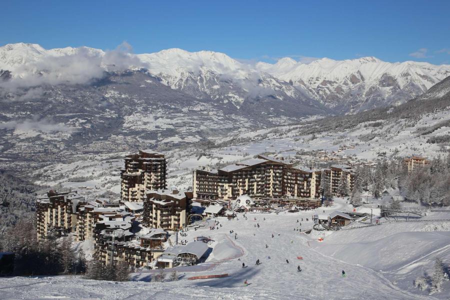 Vacanze in montagna Studio con alcova per 4 persone (24) - Résidence les Gradins - Les Orres - Esteriore inverno
