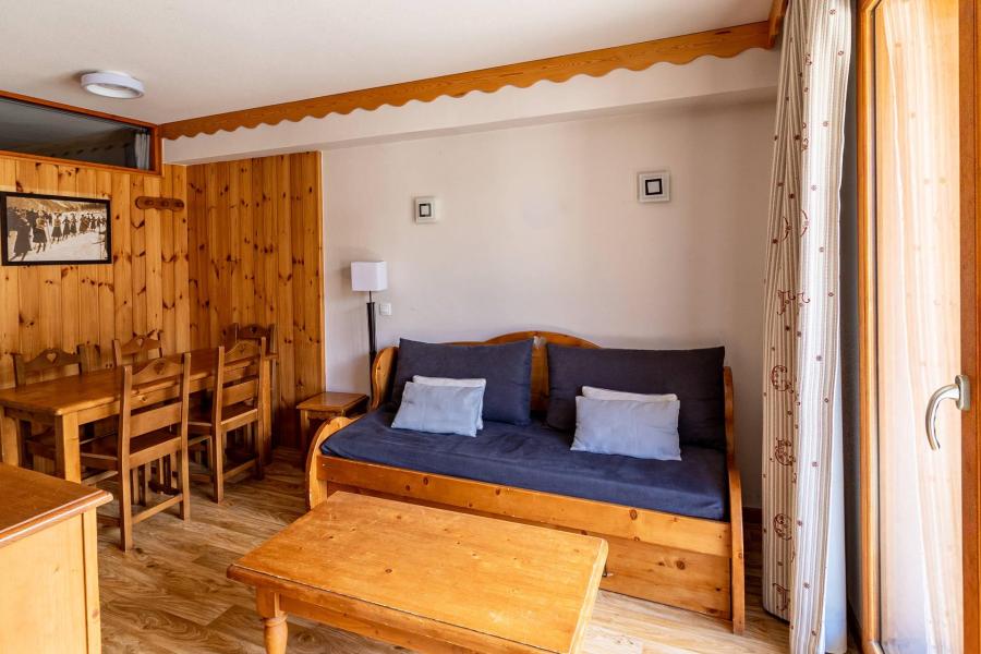 Rent in ski resort 2 room apartment sleeping corner 6 people (MBC709) - Résidence les Hauts de Préclaux - Les Orres - Living room