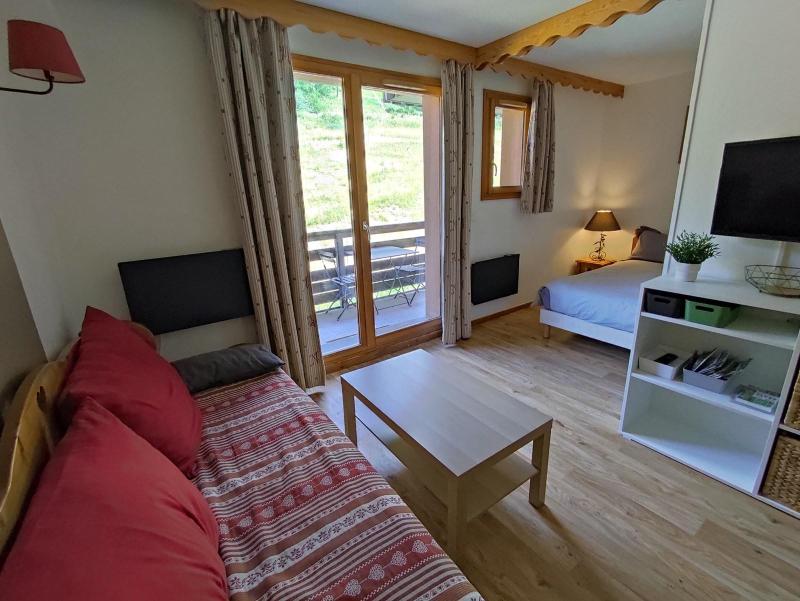 Ski verhuur Appartement 2 kamers 6 personen (MBC507) - Résidence les Hauts de Préclaux - Les Orres - Woonkamer