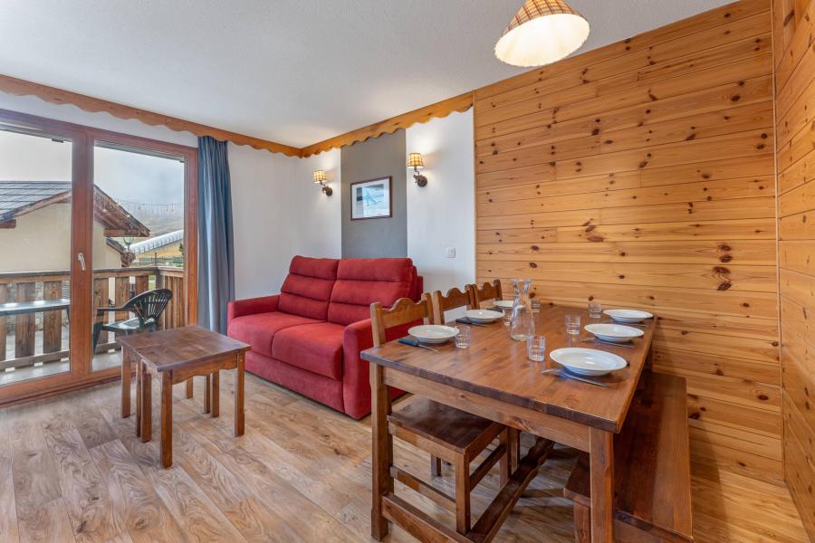 Wynajem na narty Apartament 2 pokojowy kabina 6 osób (MZ2116) - Résidence les Hauts de Préclaux I - Les Orres - Pokój gościnny