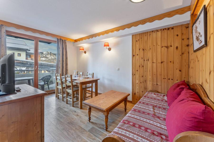 Location au ski Appartement 2 pièces coin nuit 6 personnes (MBB114) - Résidence les Hauts de Préclaux I - Les Orres - Séjour