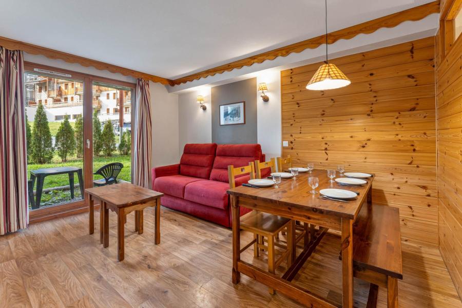 Skiverleih Wohnung 2 Zimmer Schlafecke 6 Personen (MZ2001) - Résidence les Hauts de Préclaux I - Les Orres - Wohnzimmer
