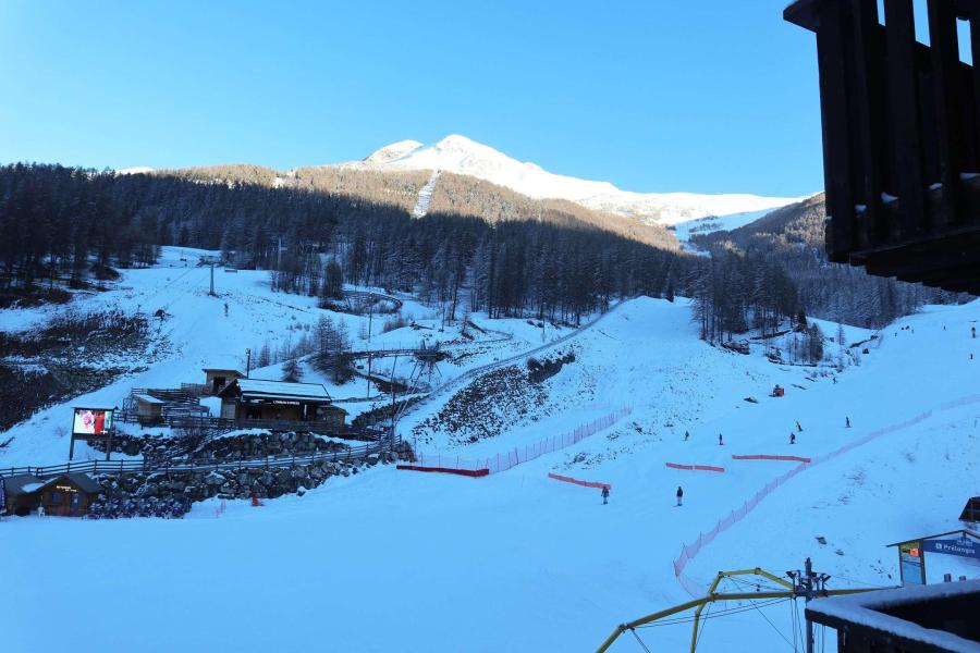 Rent in ski resort Studio 4 people (193) - Résidence les Orrianes des Cîmes - Les Orres - Winter outside
