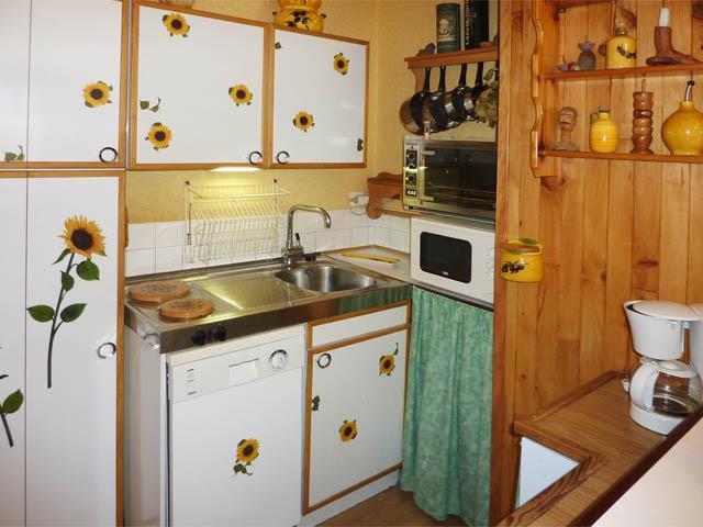 Alquiler al esquí Apartamento cabina 2 piezas para 8 personas (133) - Résidence les Orrianes des Neiges - Les Orres - Kitchenette