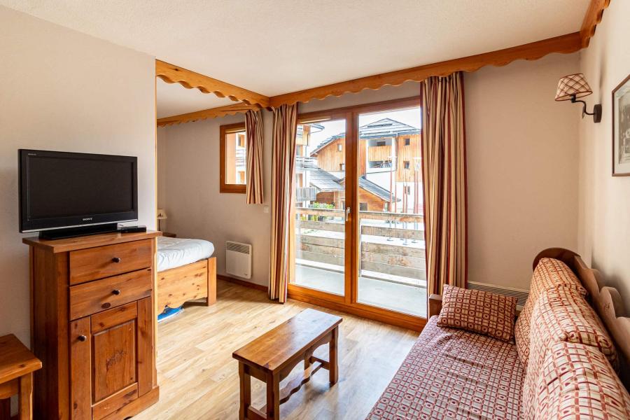 Skiverleih 2-Zimmer-Berghütte für 6 Personen (2120) - Résidence les Silènes - Les Orres - Wohnzimmer