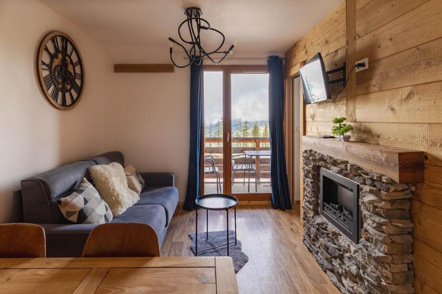Skiverleih 2-Zimmer-Berghütte für 6 Personen (2209) - Résidence les Silènes - Les Orres - Wohnzimmer