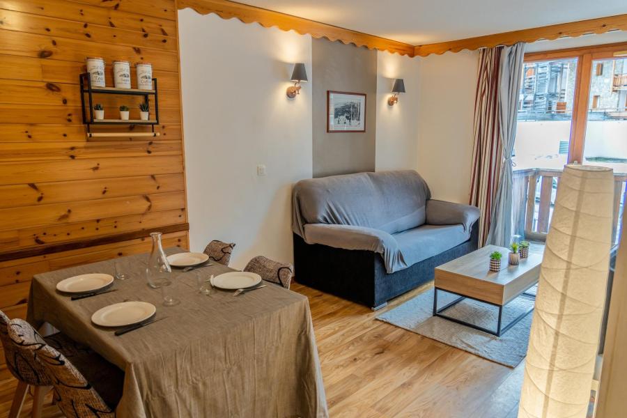 Ski verhuur Appartement 2 kamers 4 personen (2221) - Résidence les Silènes - Les Orres - Woonkamer