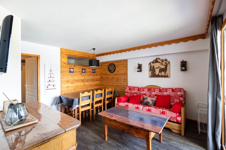 Ski verhuur Appartement 2 kamers 8 personen (2008) - Résidence les Silènes - Les Orres - Woonkamer