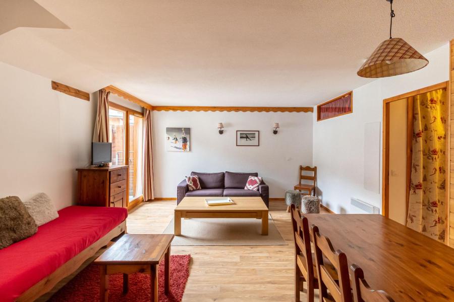 Ski verhuur Appartement duplex 2 kamers 8 personen (2201) - Résidence les Silènes - Les Orres - Woonkamer