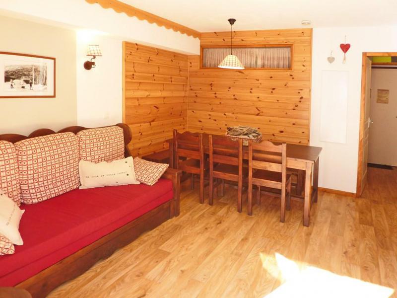 Rent in ski resort 2 room apartment sleeping corner 8 people (481) - Résidence les Silènes - Mélèzes d'Or - Les Orres - Living room
