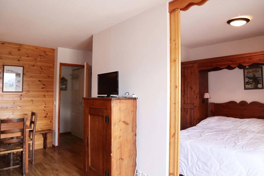 Ski verhuur Appartement duplex 3 kamers 8 personen (490) - Résidence les Silènes - Mélèzes d'Or - Les Orres - Woonkamer