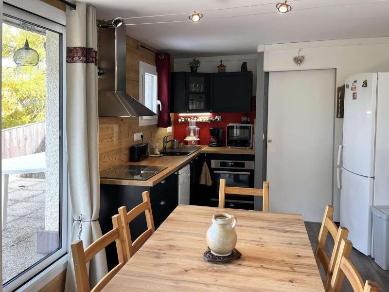 Rent in ski resort 2 room apartment sleeping corner 6 people (427) - Résidence les Tavaillons - Les Orres - Living room