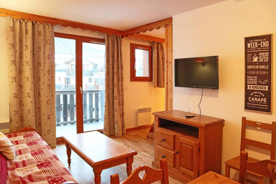 Ski verhuur Appartement 2 kamers bergnis 6 personen (480) - Résidence les Valérianes - Monts du Bois d'Or - Les Orres - Woonkamer