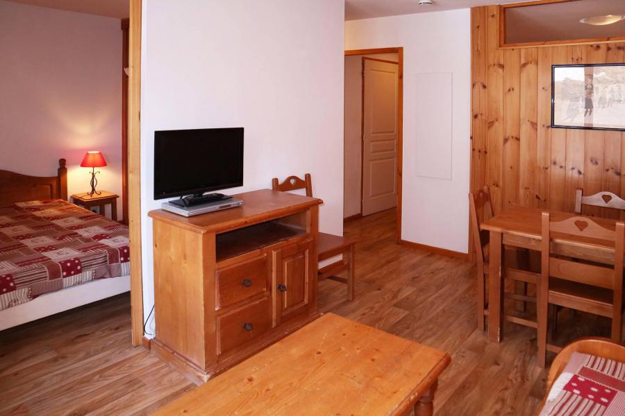 Ski verhuur Appartement 2 kamers bergnis 6 personen (483) - Résidence les Valérianes - Monts du Bois d'Or - Les Orres - Woonkamer