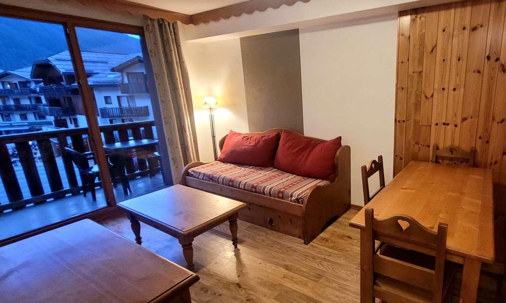 Ski verhuur Appartement 2 kamers bergnis 6 personen (485) - Résidence les Valérianes - Monts du Bois d'Or - Les Orres - Woonkamer