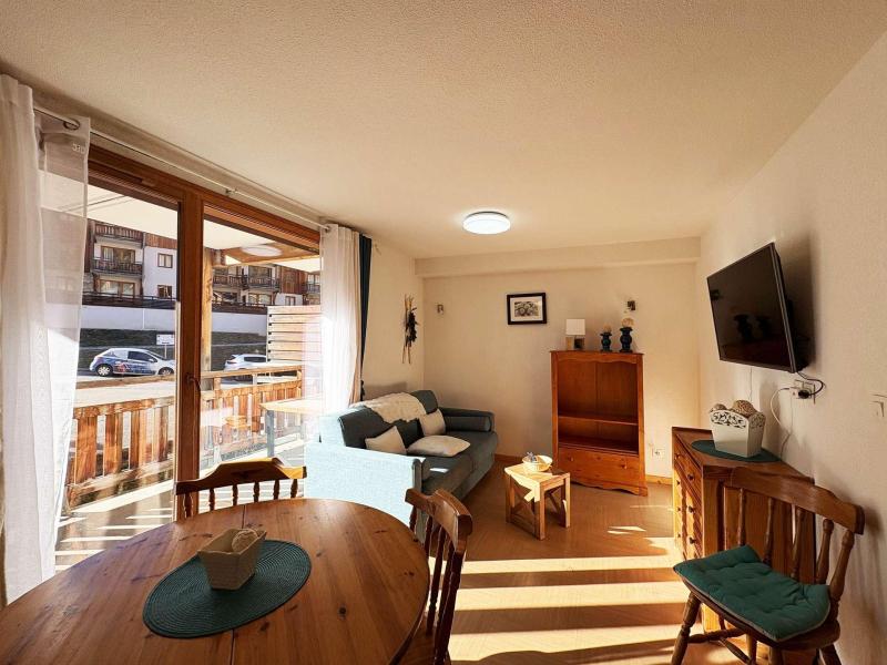 Skiverleih Studio Schlafnische 4 Personen (865) - Résidence Parc des Airelles - Les Orres - Wohnzimmer