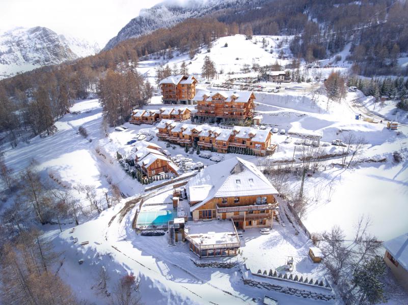 Ski verhuur Résidence Sunêlia les Logis d'Orres - Les Orres - Buiten winter