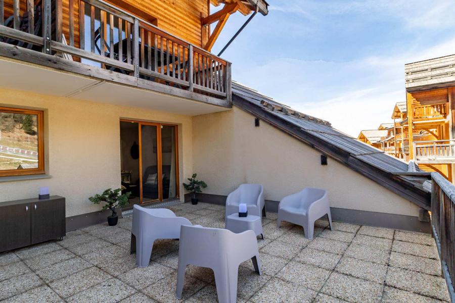 Rent in ski resort 2 room apartment 2 people (1015) - Résidence Terrasses du Soleil d'Or - Les Orres
