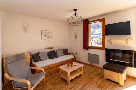 Rent in ski resort 3 room duplex apartment 10 people (216) - Chalets de Bois Méan A - Les Orres - Living room