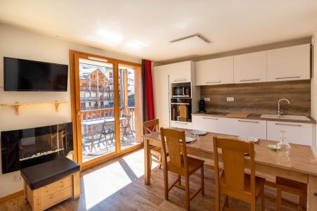 Alquiler al esquí Apartamento dúplex 3 piezas 10 personas (216) - Chalets de Bois Méan A - Les Orres - Cocina