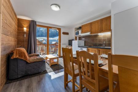 Location au ski Appartement 3 pièces 6 personnes (106) - Chalets de Bois Méan A - Les Orres - Séjour