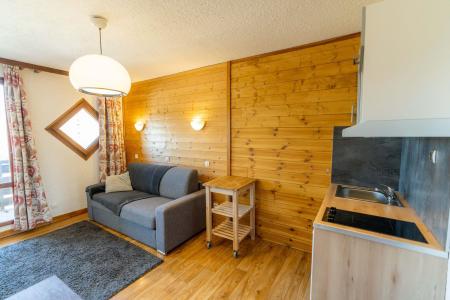 Rent in ski resort Studio 2 people (405) - La Résidence le 1650 - Les Orres - Living room